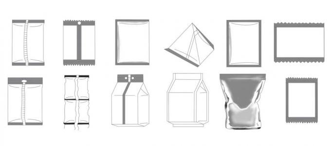 Automatische van de de Pindaamandel van het havermeelgraangewas van de de nootpopcorn van het de Korrelsachet van de de verpakkingsmachine Vullende de zakverpakker 0